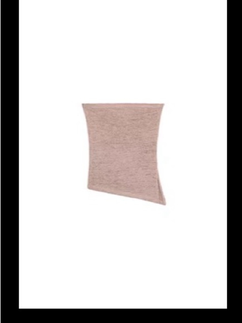 Zara Ribbed Tube Top in Light Pink